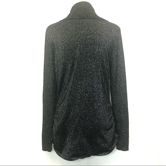 💎 united states sweaters metallic cowl neck tunic - Picture 4 of 8